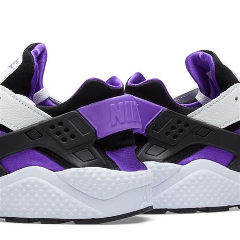 nike air trainer huarache black purple|nike air huarache clearance.